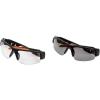 imageKlein Tools 60536 Safety Glasses Professional PPE Protective Eyewear with Semi Frame Scratch Resistant and AntiFog IndoorOutdoor LensGray Lens Combo Pack