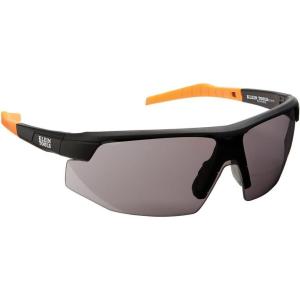 imageKlein Tools 60159 Safety Glasses PPE Protective Eyewear with Semi Frame Scratch Resistant and AntiFog Clear LensGray Lens