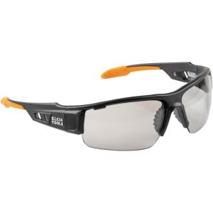 imageKlein Tools 60536 Safety Glasses Professional PPE Protective Eyewear with Semi Frame Scratch Resistant and AntiFog IndoorOutdoor LensIndoorOutdoor Lens