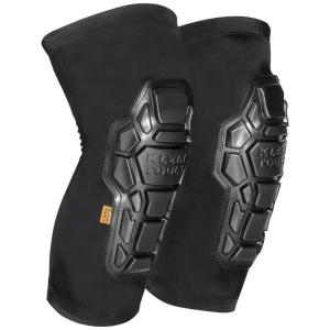 imageKlein Tools 60611 Knee Pads Heavy Duty Padded Knee Sleeves Breathable Mesh Back Elastic Cuff with SlipResistant Silicone Black LXLML