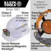 imageKlein Tools 60105 Hard Hat Vented Cap Style Padded SelfWicking OdorResistant Sweatband WhiteHard Hat wEarmuffs