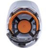 imageKlein Tools 60105 Hard Hat Vented Cap Style Padded SelfWicking OdorResistant Sweatband WhiteHard Hat wEarmuffs