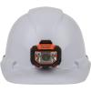 imageKlein Tools 60107 Hard Hat Light NonVented Cap Style Padded SelfWicking OdorResistant Sweatband Tested up to 20kV White