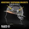 imageKlein Tools 60107RL Hard Hat Rechargeable Headlamp NonVented Cap Style Padded SelfWicking OdorResistant Sweatband Tested up to 20kVYellow