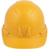 imageKlein Tools 60107RL Hard Hat Rechargeable Headlamp NonVented Cap Style Padded SelfWicking OdorResistant Sweatband Tested up to 20kVYellow