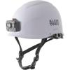 imageKlein Tools 60146 Safety Helmet NonVented Rechargeable Headlamp Tested to Tough Industrial Hard Hat Safety Standards WhiteWhite