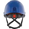 imageKlein Tools 60148 Safety Helmet NonVented Rechargeable Headlamp Tested to Tough Industrial Hard Hat Safety Standards Blue