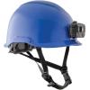 imageKlein Tools 60148 Safety Helmet NonVented Rechargeable Headlamp Tested to Tough Industrial Hard Hat Safety Standards Blue