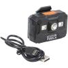 imageKlein Tools 60148 Safety Helmet NonVented Rechargeable Headlamp Tested to Tough Industrial Hard Hat Safety Standards Blue