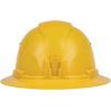 imageKlein Tools 60262 Hard Hat Vented Full Brim Style Padded SelfWicking OdorResistant Sweatband YellowYellow