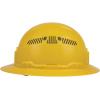 imageKlein Tools 60262 Hard Hat Vented Full Brim Style Padded SelfWicking OdorResistant Sweatband YellowYellow