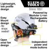 imageKlein Tools 60400 Hard Hat NonVented Full Brim Style Padded SelfWicking OdorResistant Sweatband Tested up to 20kV WhiteWhite