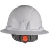 imageKlein Tools 60400 Hard Hat NonVented Full Brim Style Padded SelfWicking OdorResistant Sweatband Tested up to 20kV WhiteWhite
