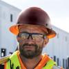 imageKlein Tools 60452 Hard Hat Full Brim Class G KONSTRUCT Series Hard Hat SweatWicking Sweatband Top Pad BrownHard Hat