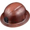 imageKlein Tools 60452 Hard Hat Full Brim Class G KONSTRUCT Series Hard Hat SweatWicking Sweatband Top Pad BrownHard Hat wRechargeable Light