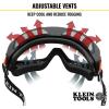 imageKlein Tools 60479 Safety Goggles Clear Lens PPE Eye Protection AntiFog ScratchResistant UV Protection Adjustable Vents