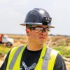 imageKlein Tools 60512 Hard Hat K12 Series Carbon Fiber Full Brim Rechargeable Headlamp Vented Class C Type 1 Titan