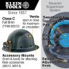 imageKlein Tools 60512 Hard Hat K12 Series Carbon Fiber Full Brim Rechargeable Headlamp Vented Class C Type 1 Titan