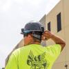imageKlein Tools 60514 Hard Hat K12 Series Carbon Fiber Full Brim Rechargeable Headlamp Vented Class C Type 1 Spartan
