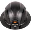 imageKlein Tools 60514 Hard Hat K12 Series Carbon Fiber Full Brim Rechargeable Headlamp Vented Class C Type 1 Spartan