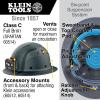 imageKlein Tools 60514 Hard Hat K12 Series Carbon Fiber Full Brim Rechargeable Headlamp Vented Class C Type 1 Spartan