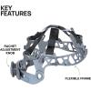 imageKlein Tools CLMBRSPN Safety Helmet Suspension Replacement Part for Klein Tools Safety Helmets with Ratchet Knob and Pivot Adjustment