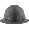 imageKlein Tools Hard Hat NonVented Full Brim Premium KARBN Pattern Class E Tested up to 20kV Padded SweatWicking Sweatband Top PadHard Hat