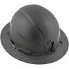 imageKlein Tools Hard Hat NonVented Full Brim Premium KARBN Pattern Class E Tested up to 20kV Padded SweatWicking Sweatband Top PadHard Hat