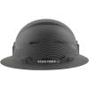 imageKlein Tools Hard Hat NonVented Full Brim Premium KARBN Pattern Class E Tested up to 20kV Padded SweatWicking Sweatband Top PadHard Hat