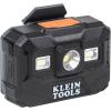 imageKlein Tools Hard Hat NonVented Full Brim Premium KARBN Pattern Class E Tested up to 20kV Padded SweatWicking Sweatband Top PadHard Hat wRechargeable Light