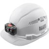 imageKlein Tools 60105 Hard Hat Vented Cap Style Padded SelfWicking OdorResistant Sweatband WhiteHard Hat wEarmuffs