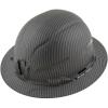 imageKlein Tools Hard Hat NonVented Full Brim Premium KARBN Pattern Class E Tested up to 20kV Padded SweatWicking Sweatband Top PadHard Hat