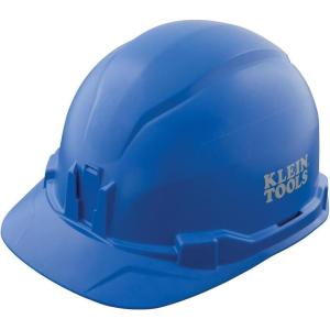 imageKlein Tools 60107RL Hard Hat Rechargeable Headlamp NonVented Cap Style Padded SelfWicking OdorResistant Sweatband Tested up to 20kVBlue