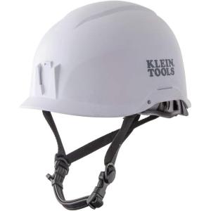 imageKlein Tools 60146 Safety Helmet NonVented Rechargeable Headlamp Tested to Tough Industrial Hard Hat Safety Standards WhiteWhite