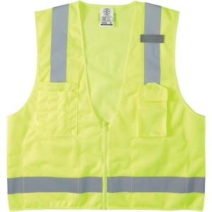 imageKlein Tools 60268 Safety Vest HighVis Reflective Mesh with 8Pockets XLXLarge