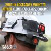 imageKlein Tools 60155 Portable Cooling Fan for Hard Hats and Safety Helmets Powered by USB Rechargeable Battery to Cool Head Neck and Face