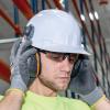 imageKlein Tools 60502 Ear Muffs with Hard Hat Full Brim Attachment 26dB NRR for Construction Manufacturing Maintenance WoodworkingCap Style Compatible