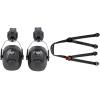 imageKlein Tools 60502 Ear Muffs with Hard Hat Full Brim Attachment 26dB NRR for Construction Manufacturing Maintenance WoodworkingFull Brim Compatible