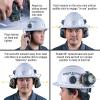 imageKlein Tools 60502 Ear Muffs with Hard Hat Full Brim Attachment 26dB NRR for Construction Manufacturing Maintenance WoodworkingFull Brim Compatible