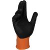 imageKlein Tools 60579 Work Gloves Knit Dipped Cut Resistant ANSI A1 Nitrile Coated Gloves NylonSpandex Touchscreen Capable Small 2PairSmall