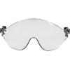 imageKlein Tools VISORCLR Clear Visor for Hard Hat and Safety Helmet Low Profile Impact Rated Anti Fog Scratch Resistant FlipUp UV ProtectionClear