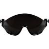 imageKlein Tools VISORCLR Clear Visor for Hard Hat and Safety Helmet Low Profile Impact Rated Anti Fog Scratch Resistant FlipUp UV ProtectionGray Tint