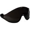 imageKlein Tools VISORCLR Clear Visor for Hard Hat and Safety Helmet Low Profile Impact Rated Anti Fog Scratch Resistant FlipUp UV ProtectionGray Tint