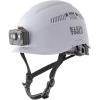 imageKlein Tools 60150 Safety Helmet Vented Rechargeable Headlamp Tested to Tough Industrial Hard Hat Safety Standards White