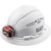imageKlein Tools 60407 Hard Hat Light Vented Full Brim Style Padded SelfWicking OdorResistant Sweatband White