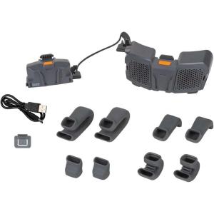 imageKlein Tools 60155 Portable Cooling Fan for Hard Hats and Safety Helmets Powered by USB Rechargeable Battery to Cool Head Neck and Face