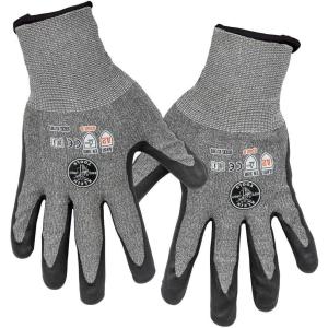 imageKlein Tools 60197 Work Gloves CutResistant Gloves ANSI Rated A2 Touchscreen XLarge 2PairXLarge Pack of 2