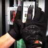 imageKlein Tools 40233 Wire Pulling Gloves Extra Grip Work Gloves with Thumb Reinforcements and Grip Patches on Palm and Fingertips LargeLarge Pack of 1