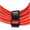 imageKlein Tools 450600 Cable Organizer Hook and Loop Cinch Strap Ties Includes 2 6Inch 2 8Inch 2 14Inch Straps Black