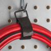 imageKlein Tools 450600 Cable Organizer Hook and Loop Cinch Strap Ties Includes 2 6Inch 2 8Inch 2 14Inch Straps Black